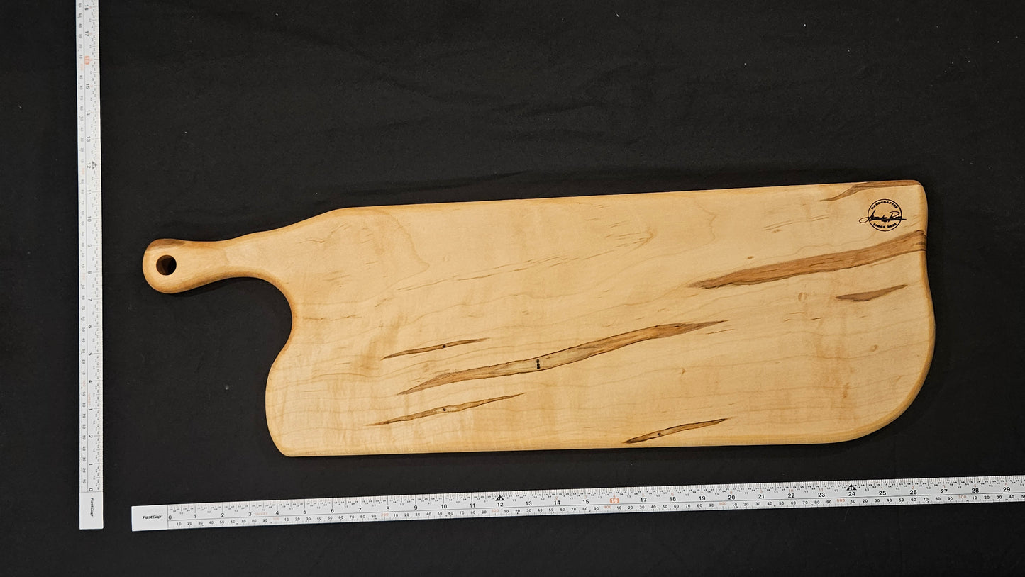 Handcrafted Charcuterie Board (Soft Maple) #0113