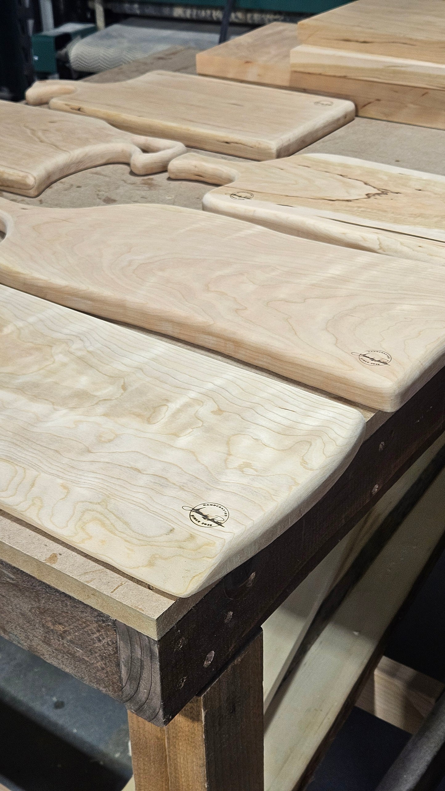 Custom Handcrafted Charcuterie Board (Cherry)