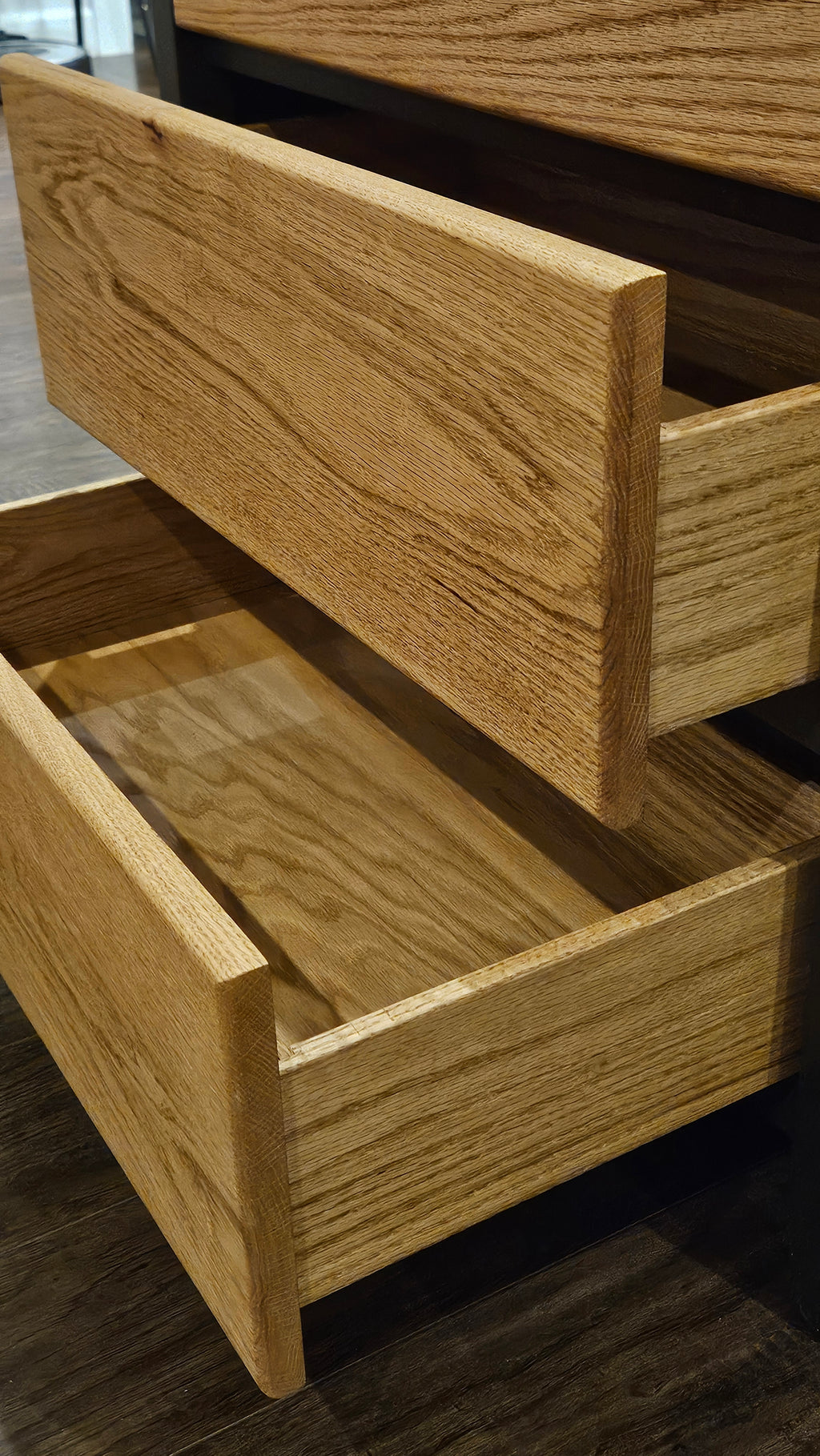 3 Chest Red Oak Dresser