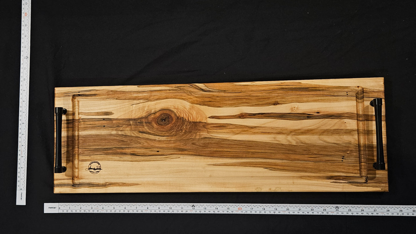Handcrafted Charcuterie Board (Soft Maple) #0123
