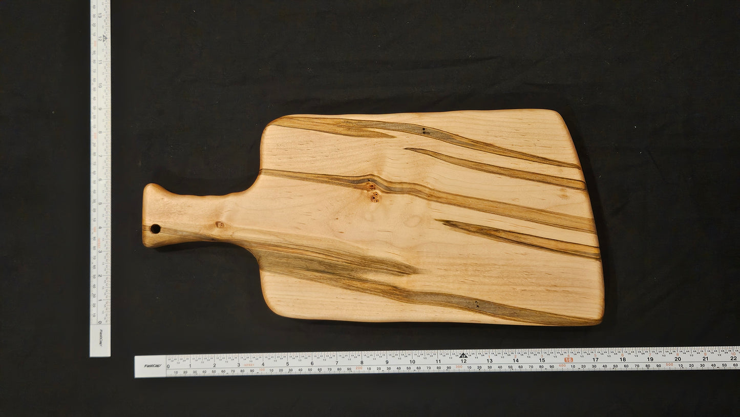 Handcrafted Charcuterie Board (Soft Maple) #0111
