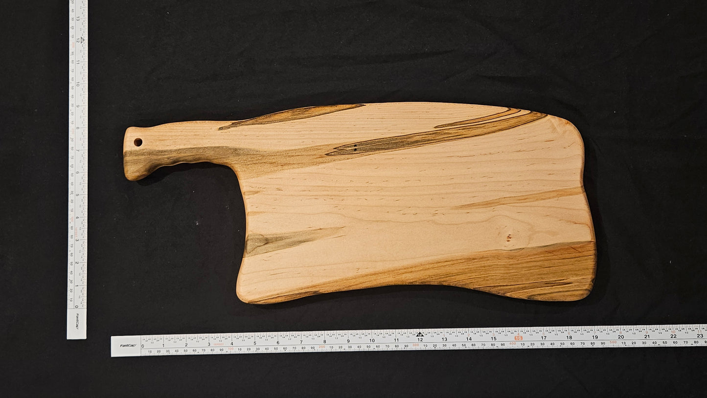 Handcrafted Charcuterie Board (Soft Maple) #0112