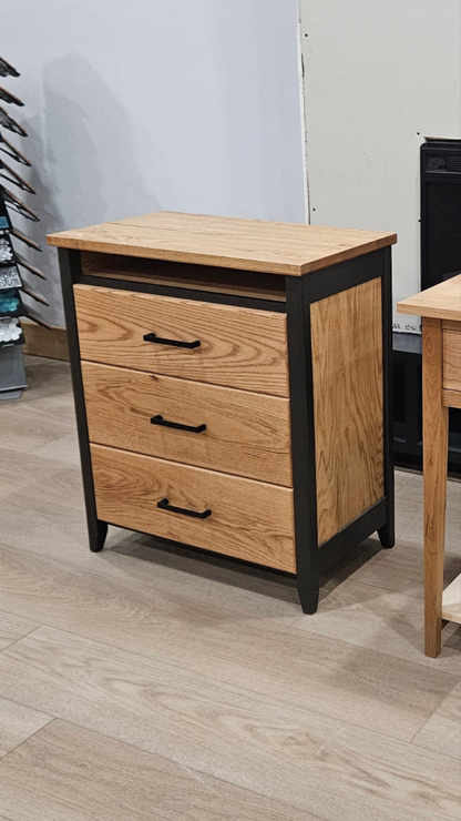 3 Chest Red Oak Dresser