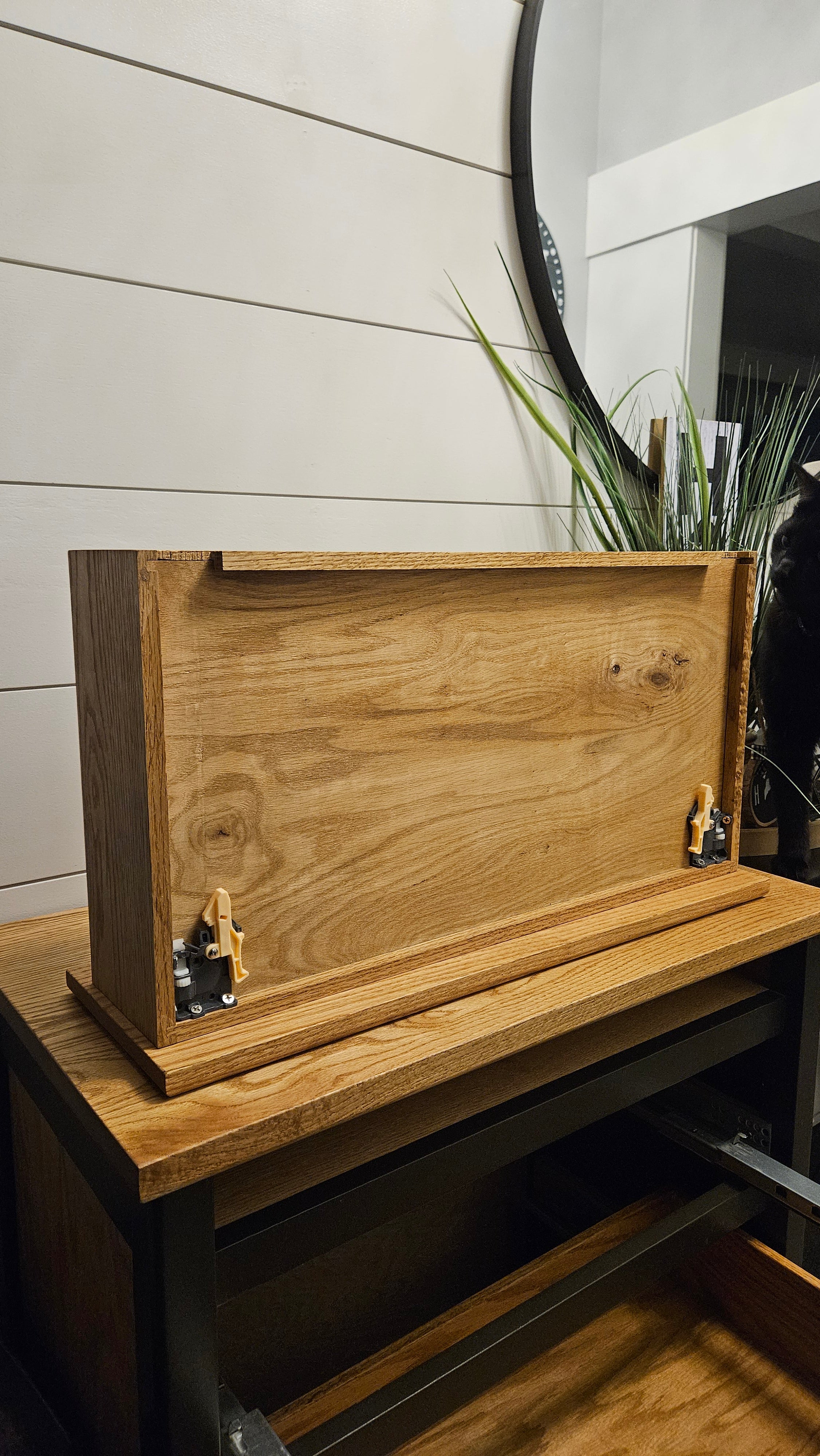 3 Chest Red Oak Dresser